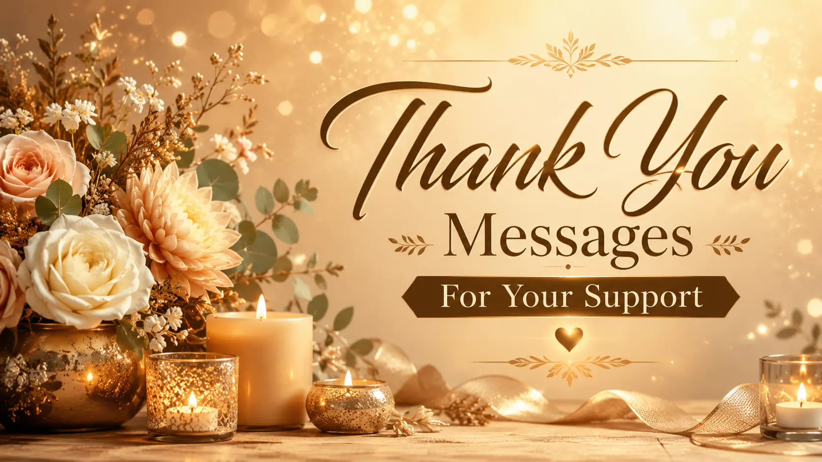 Thank You Messages For Your Support