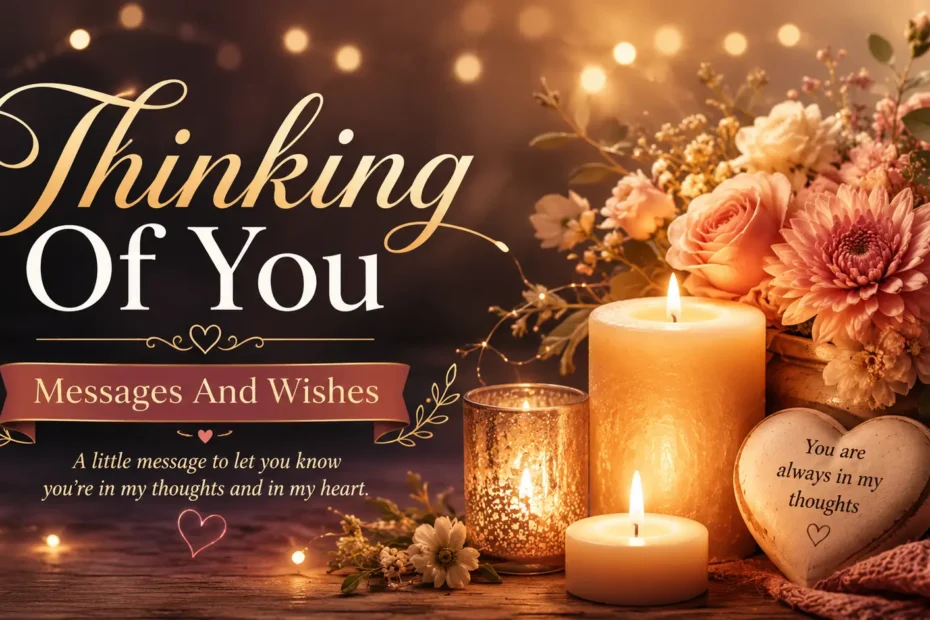 Thinking Of You Messages And Wishes
