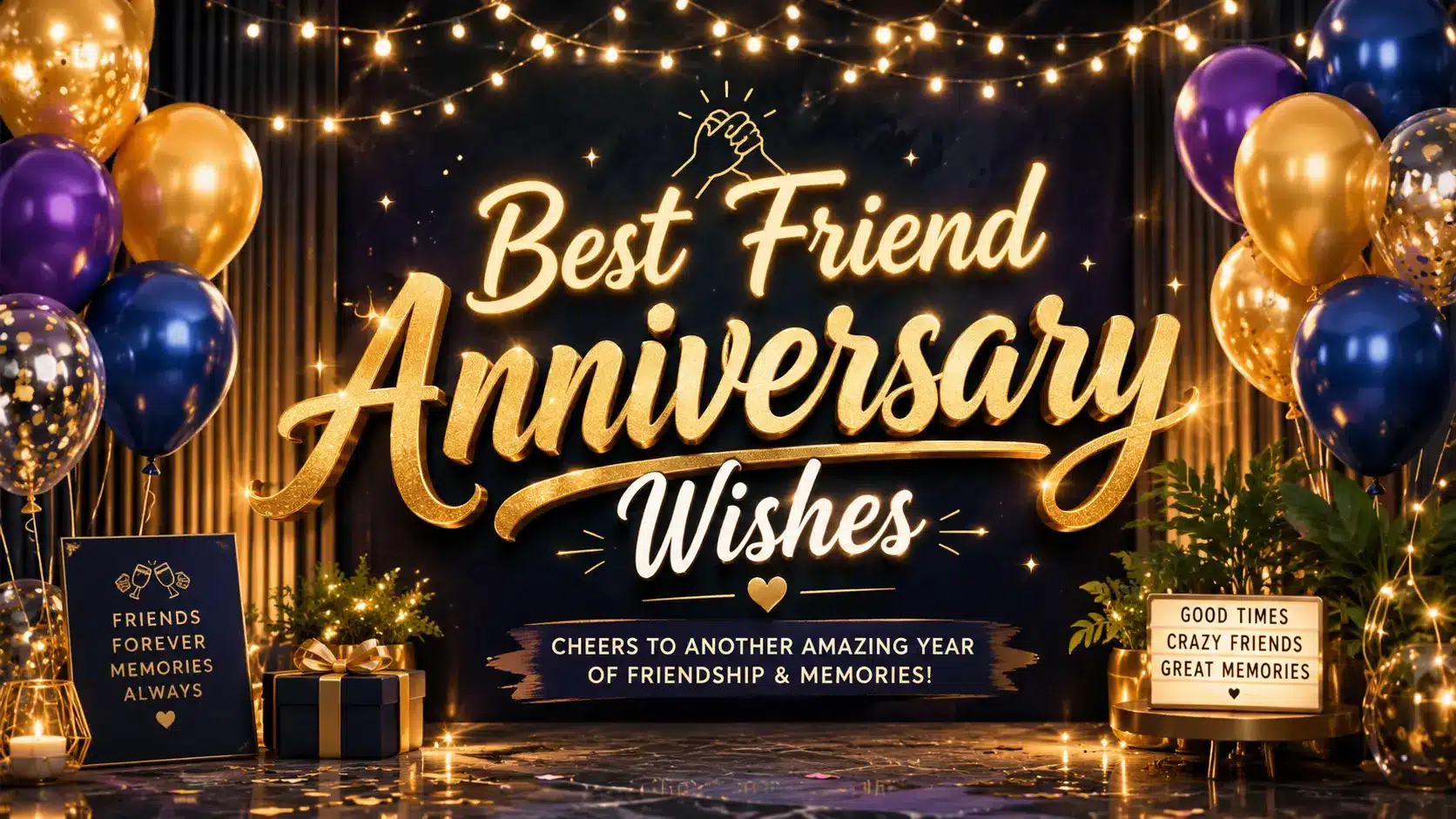 best friend anniversary wishes