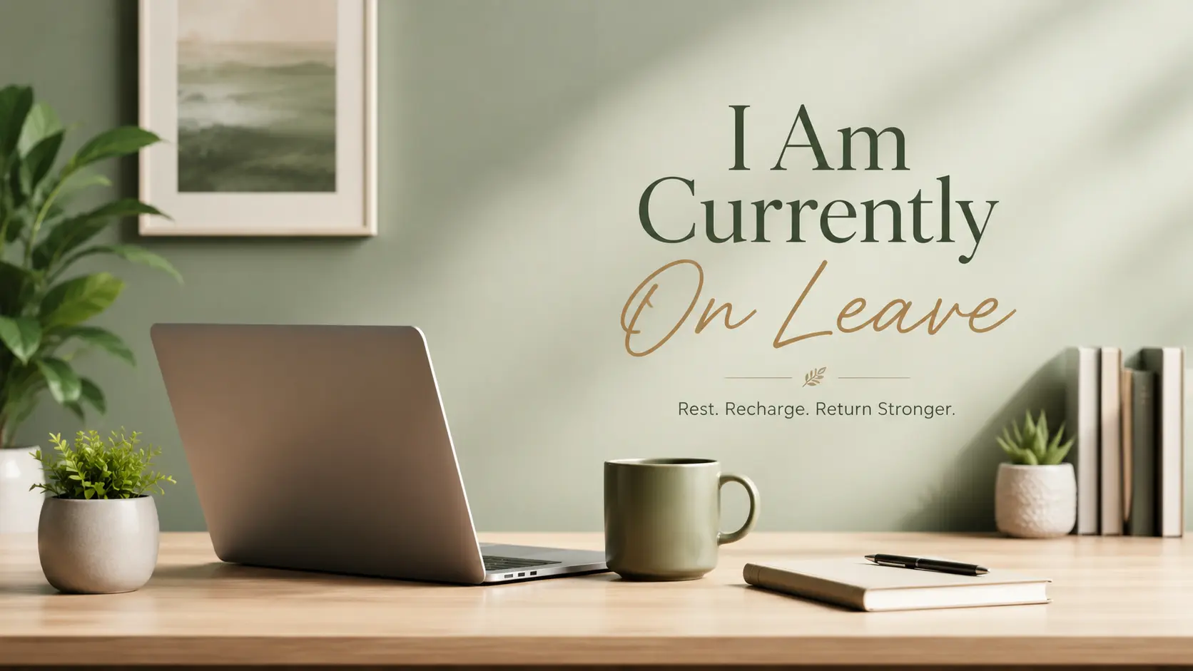 i am currently on leave message
