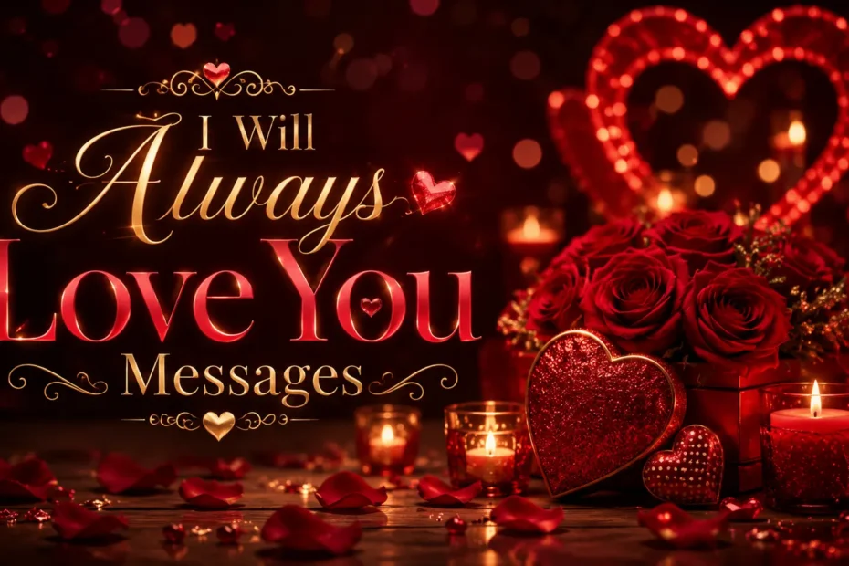 i will always love you messages
