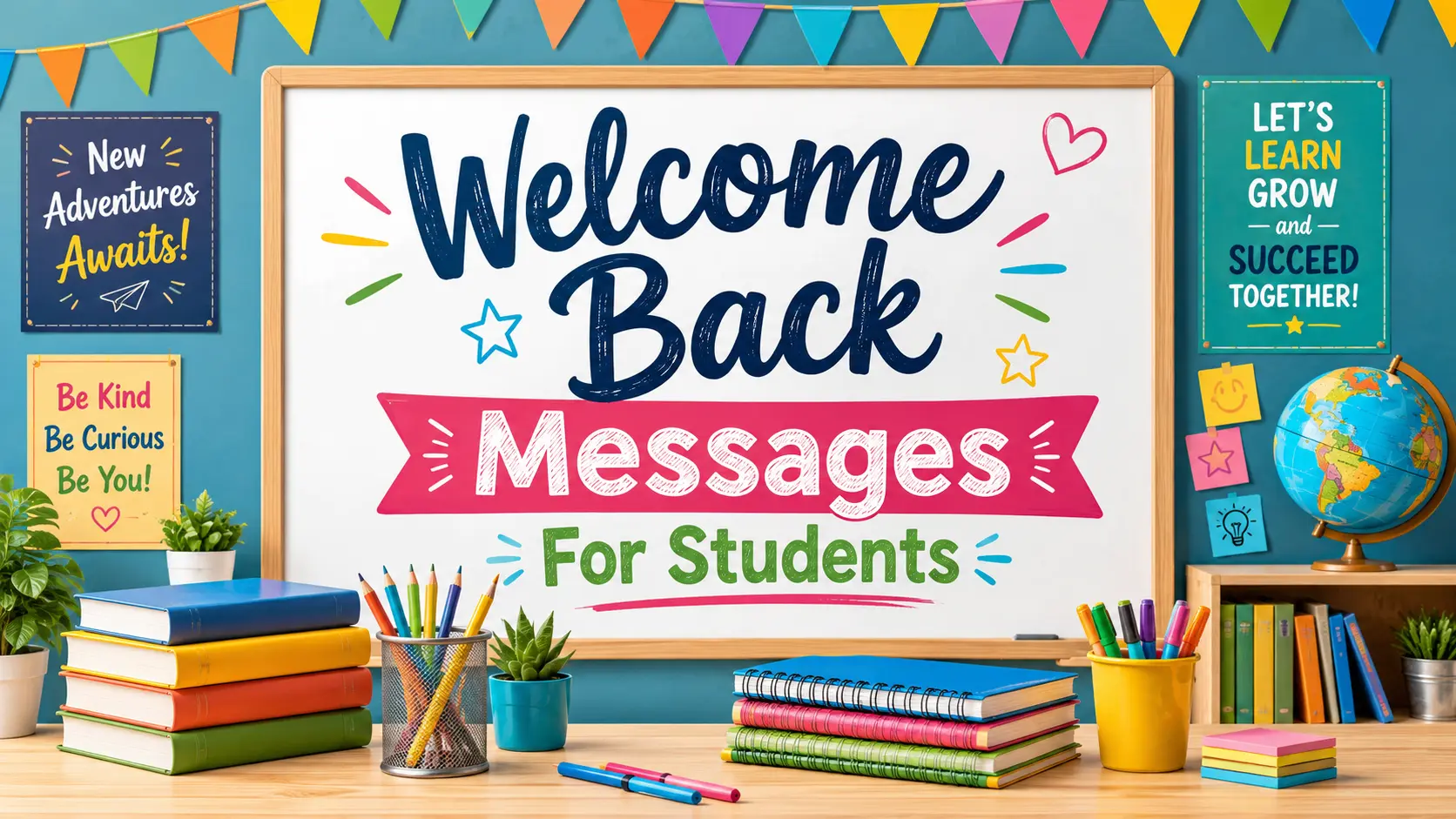 welcome back messages for students