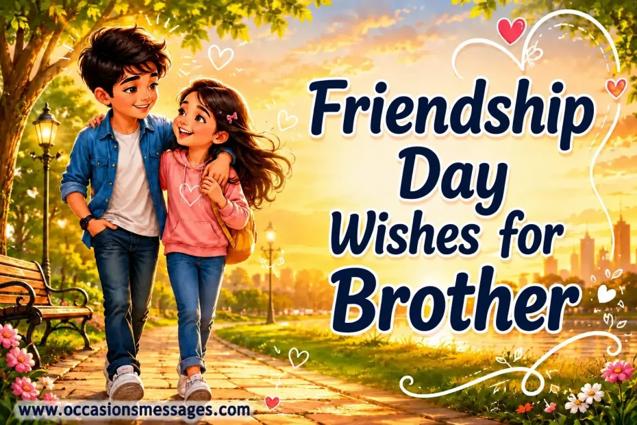 Friendship Day Wishes for Brother_1
