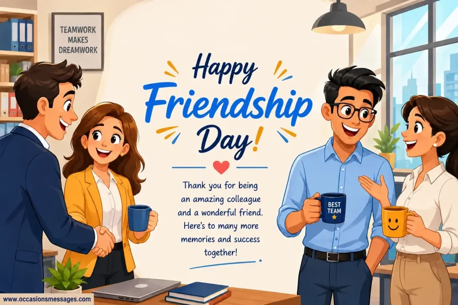 Friendship Day Wishes for Colleague_1
