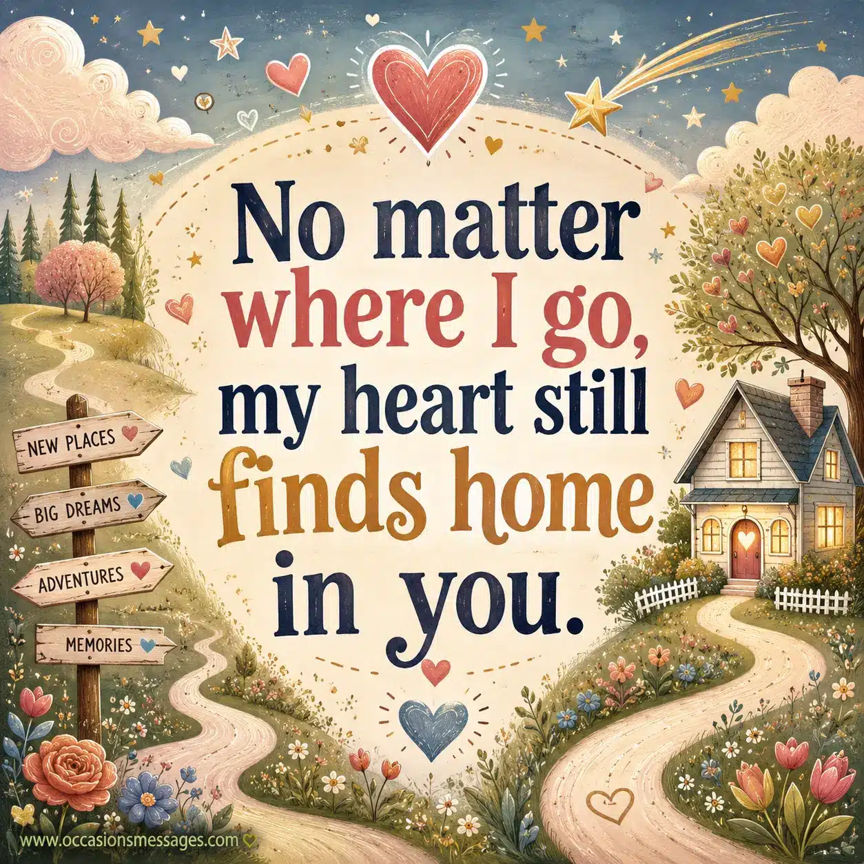 Motherly love quote illustration featuring a comforting hug theme and a heartfelt message about always needing a mother's affection.